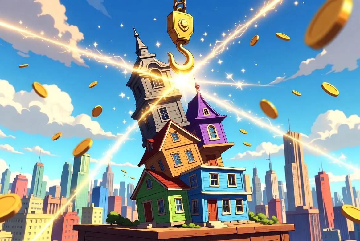Tower Rush game screen